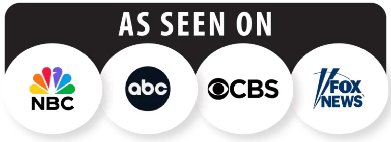 As seen on NBC, ABC, CBS and Fox News